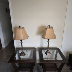 end tables & lamps