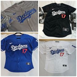 NEW Ohtani #17 Stiched Dodgers Home Jerseys.  Men's Size XL