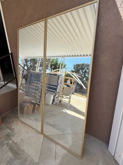 Sliding Closet door with mirror