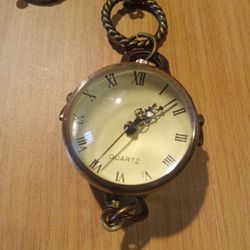 Vintage Round Visible Pocket Watch 
