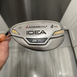 Adams Golf Idea A7 4 Hybrid 22*, ProForce R Flex, Brand New Grip, 39” LH - STILL AVAILABLE