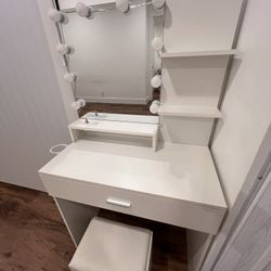Vanity With Lights