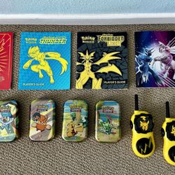 Pokemon Tins, Guides, Walkie Talkies & More!