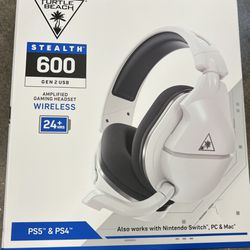Turtle Beach Stealth 600 Wireless Headphones For PS5 & PS4 Works With Nintendo Switch And Pc Too