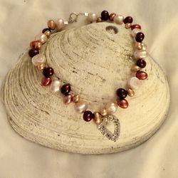 Vintage colored pearl bracelet 1:1