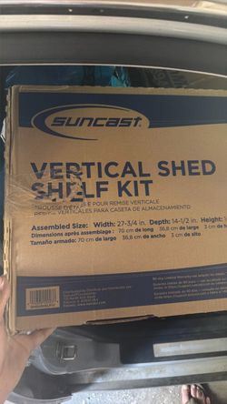 Suncast Vertical Shed Shelf Kit