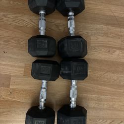 Rubber Dumbbells 