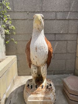 1920 Antique Cast Iron white Eagle Gas Co