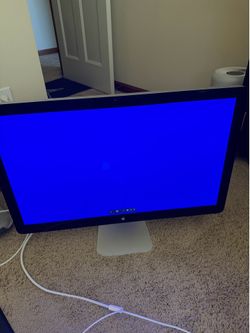 Apple LED Cinema Display 27" – Works Great! (3-in-1 Cable Included)