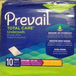 Prevail Underpads 10ct