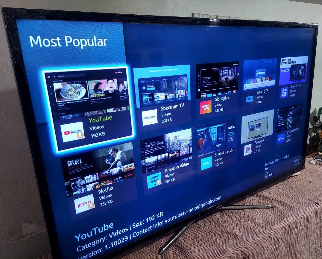 ⛔️SMART TV SAMSUNG 65" LED WITH SCREEN MIRRORING✴️ ( NEGOTIABLE )✴️