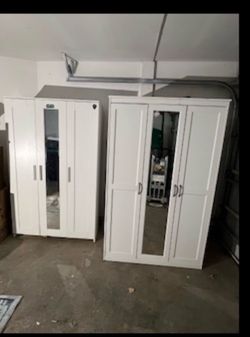 White  Wardrobe Closet