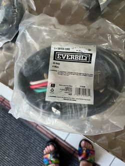 New 220V electrical cable for kitchens and washing machines