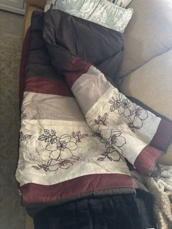 2 Queen Comforters Only