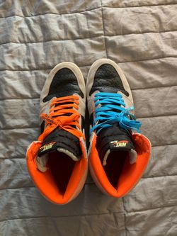 Air Jordan 1 high with legit off-white laces