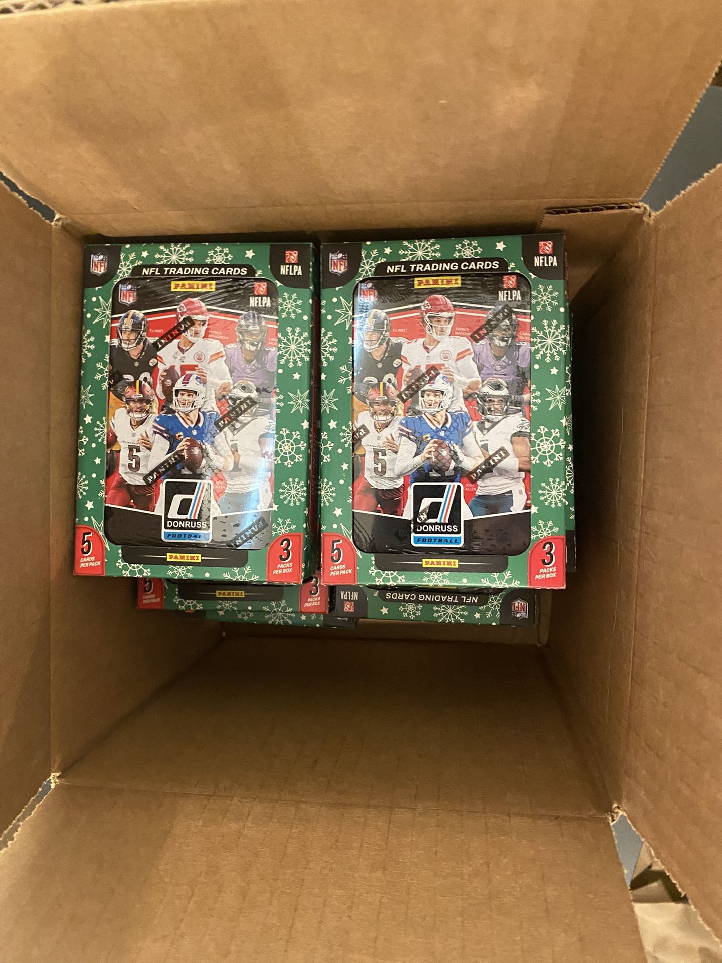 2025 panini donruss nfl holiday tin
