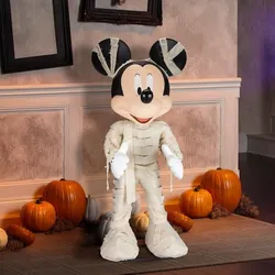 Halloween Disney 4' Foot Mickey Mouse Mummy Animatronic Motion Activated NIB NEW