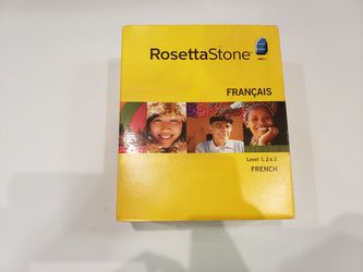 Rosetta Stone French Levels 2 and 3 only /Audio Companions for level 1,2,3