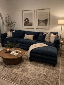 Beautiful Blue Sectional couch