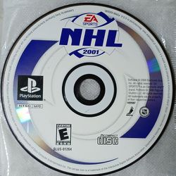 NHL 2001 By EA Ps1(+Ps2) Game
