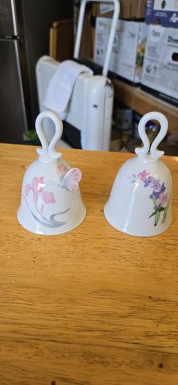 vintage porcelain bell 