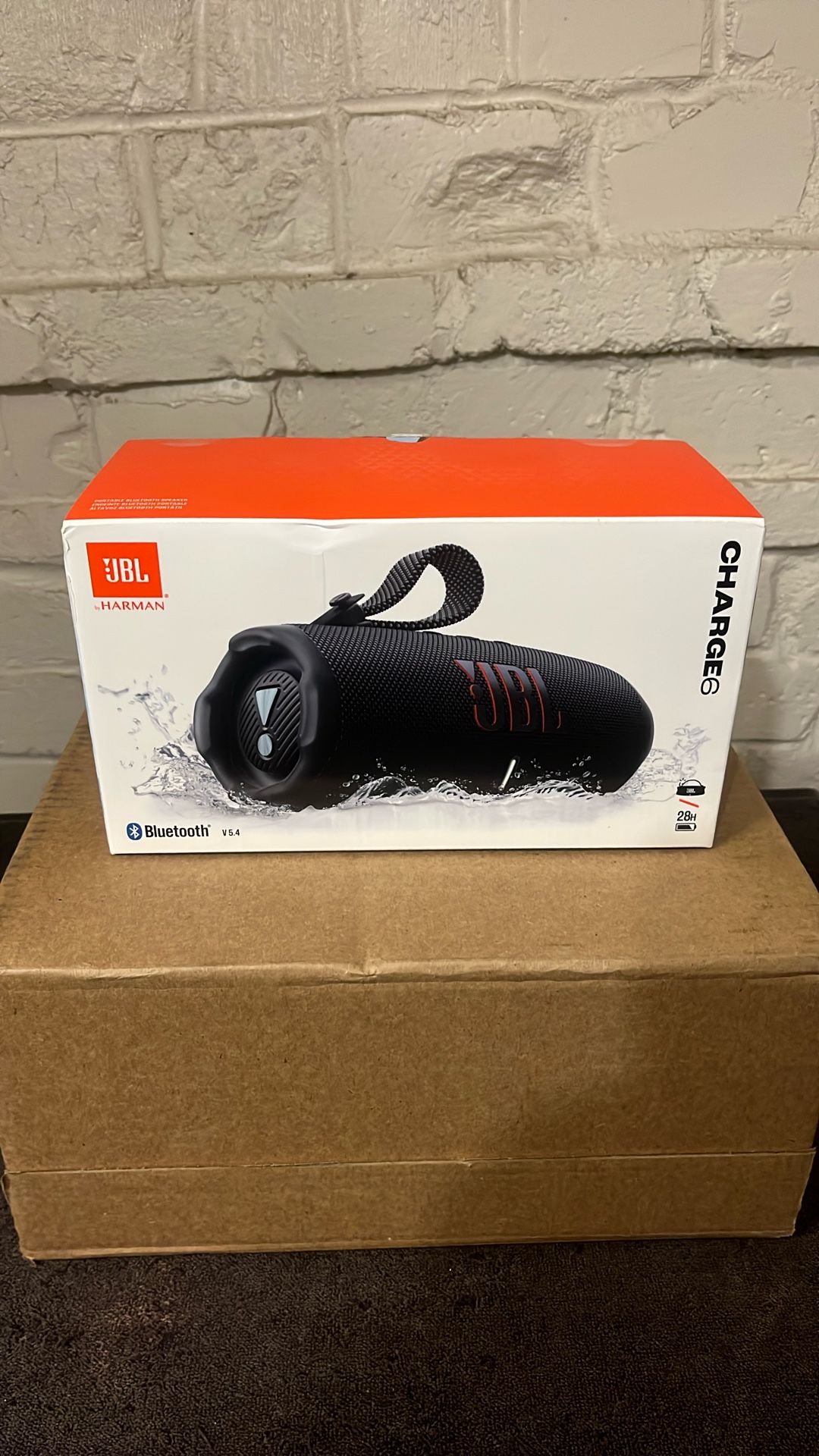 JBL Charge 6 Sealed Box Portable Bluetooth Speaker