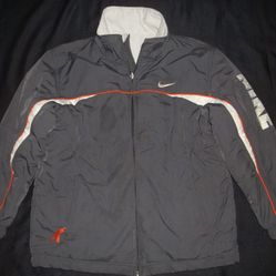 Boys Nike size 10-12 Reversible Coat - Fleece On Inside 