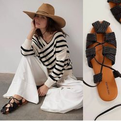 FREE PEOPLE Sunny Gilly Flats NEW Size 6.5