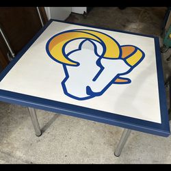 LA Rams Custom Foldable Table