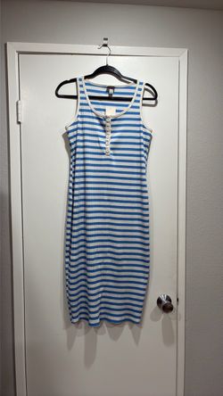 New a new day striped dress