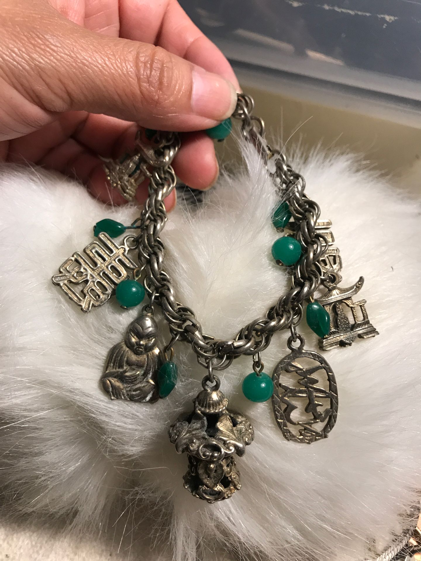 Vintage charms bracelet