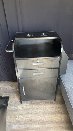 Barber salon cart desk