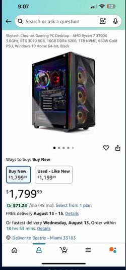 Sky tech pc