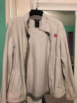 Breast cancer awareness north face jacket