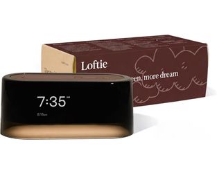 Loftie Alarm Clock with Sound Machine – Smart Alarm Clock with Night Light, White Noise, Bluetooth Speaker, 100+ Sounds Included Free, No Subscription