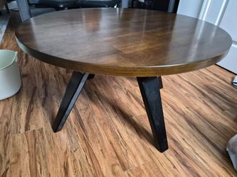 Sturdy Round Coffee Table