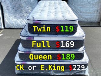 Queen Oasis Thermal Comfort Europillow Top 12inch Matres!