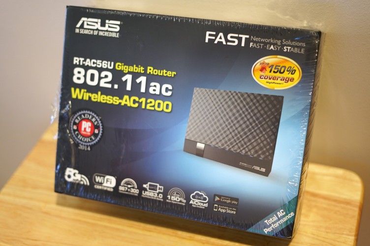 Asus RT-AC56U 802.11ac Dual Band Wi-Fi Wireless AC1200 Gigabit Router WiFi 2.4GHz 5GHz New Sealed!
