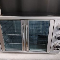 Large LUBY French Door Toaster Oven