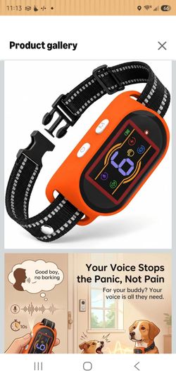 Smart Anti Bark Dog Collar