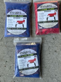 ShowPro Lamb Tube Spandex – Lot of 3