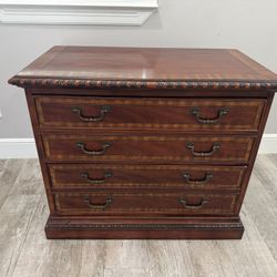 Solid Wood 4-Drawer Chest / File Storage Cabinet (Traditional) 