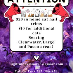 Mobile Cat Nail Trims