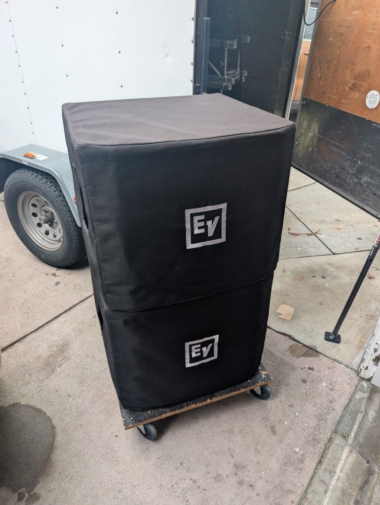 Electro-Voice 18" Subwoofers! Ekx Series. Both For $2,200 With Covers!