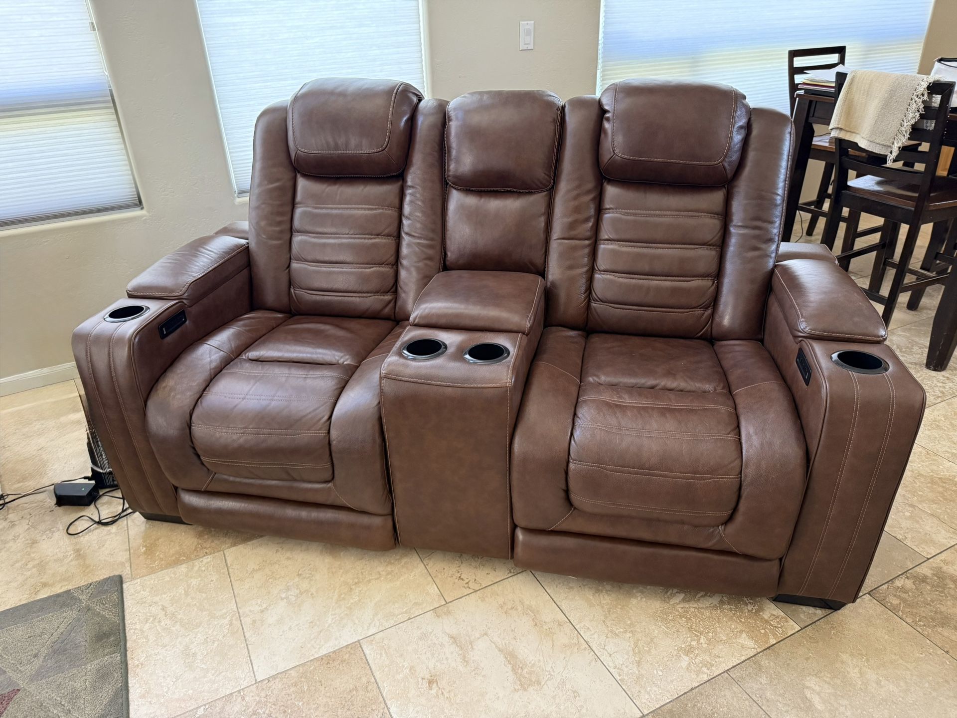 Leather Sofa And Loveseat 