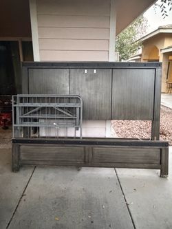 King bed frame
