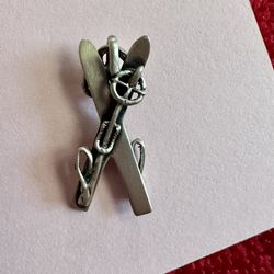 Ski Pewter Charm
