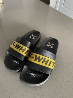 Women Off-White Slides