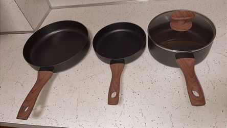Brand New 2 Pans And pot