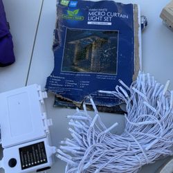 New Outdoor Curtain Lighting Set